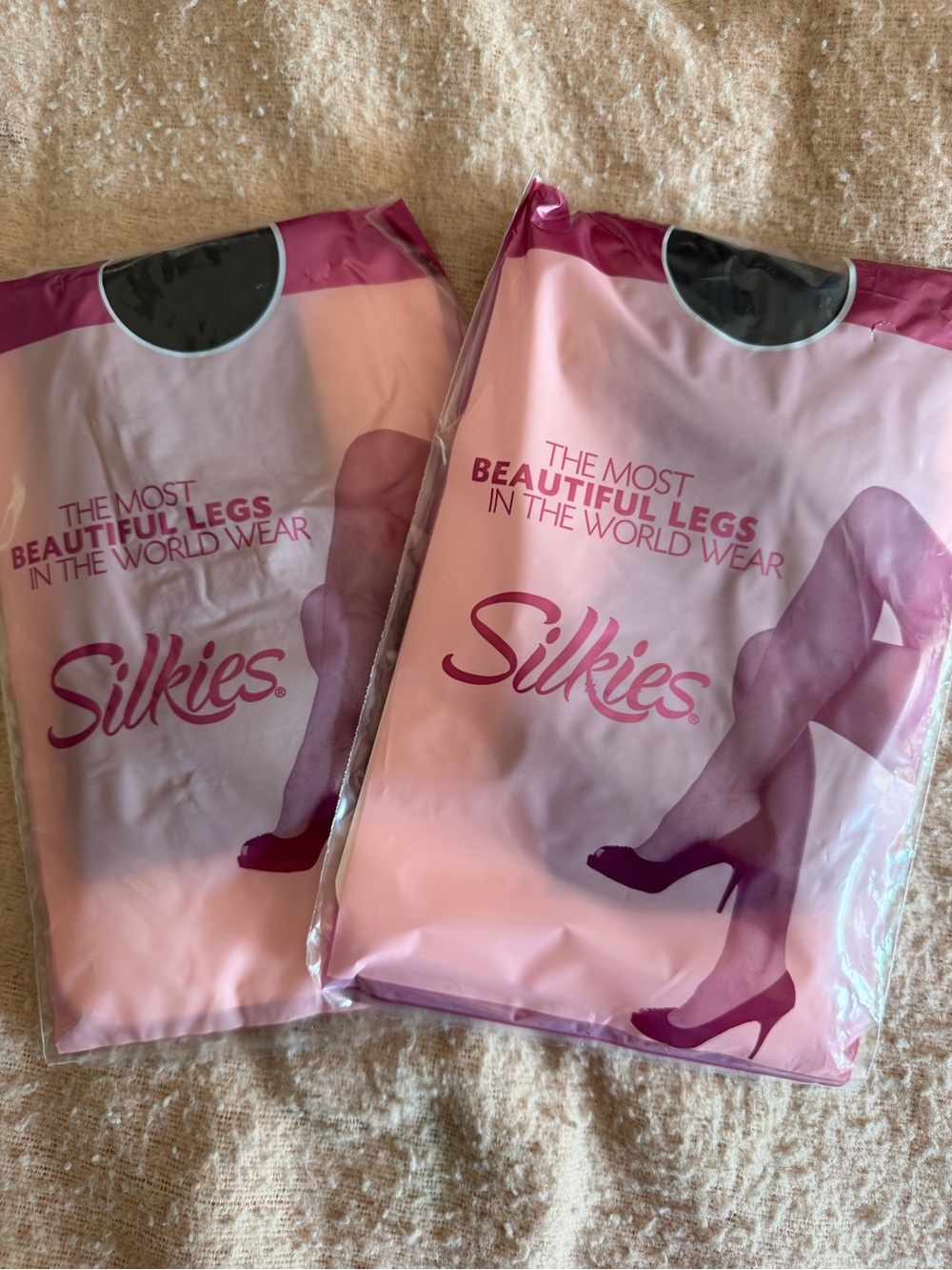 Silkies Pink Sheer Trouser Socks Pack - Women’s Hosiery
